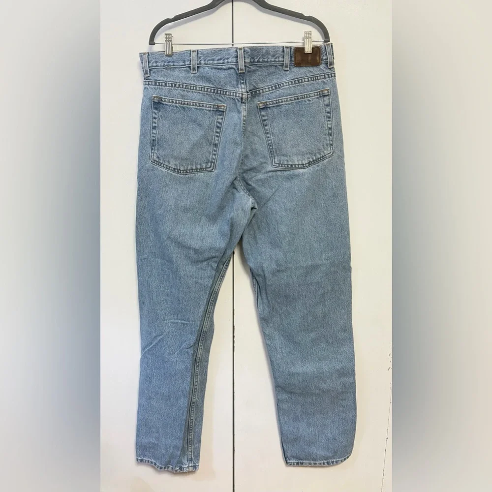 Calvin Klein Vintage Easy Fit Jeans Men’s 38x34 Light Wash Classic Denim